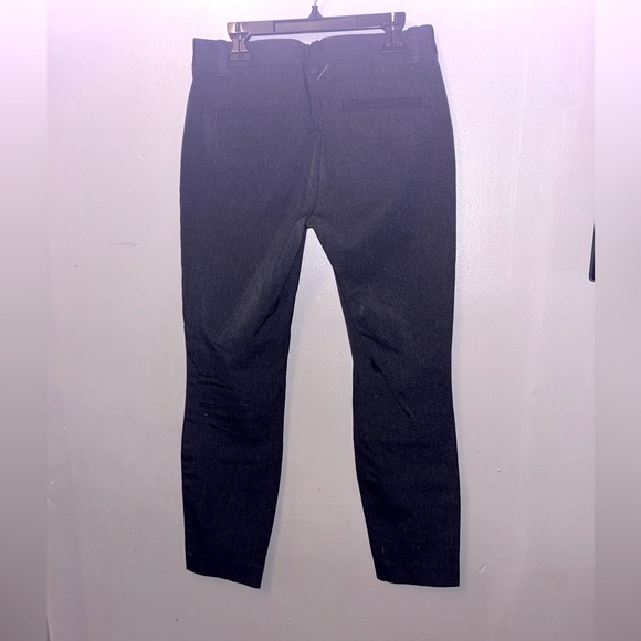 Gap pants - charcoal gray career type skinny ankle length - Picture 3 of 8